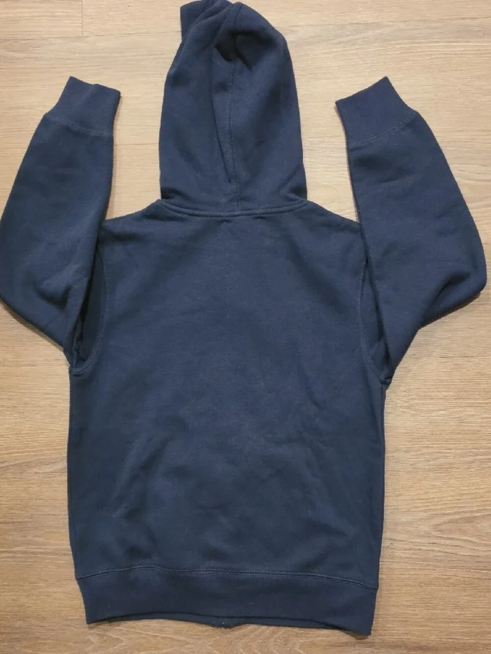 GAP Navy Hoodie with Orange Lettering